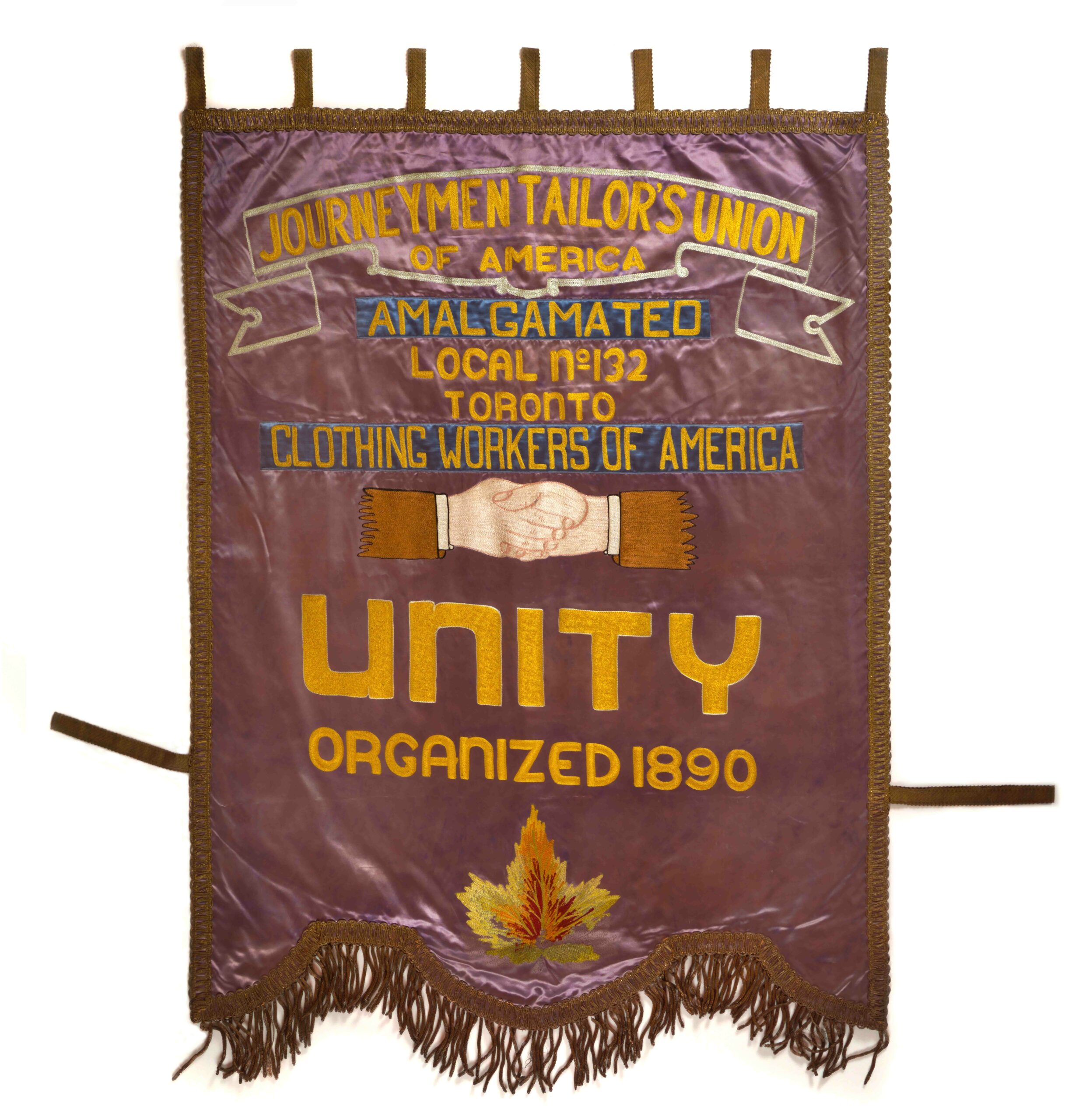 Banner, Journeymen Tailors Union of America, ACWA Local 132