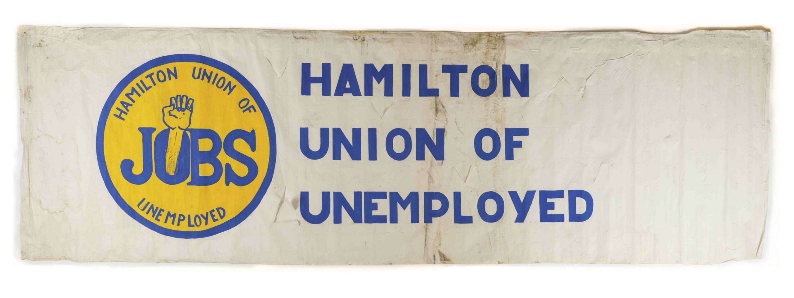 Banner, Hamilton Union of Unemployed
